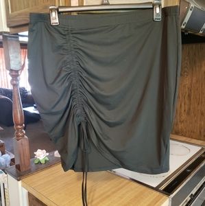 Shein black mini skirt size 4x